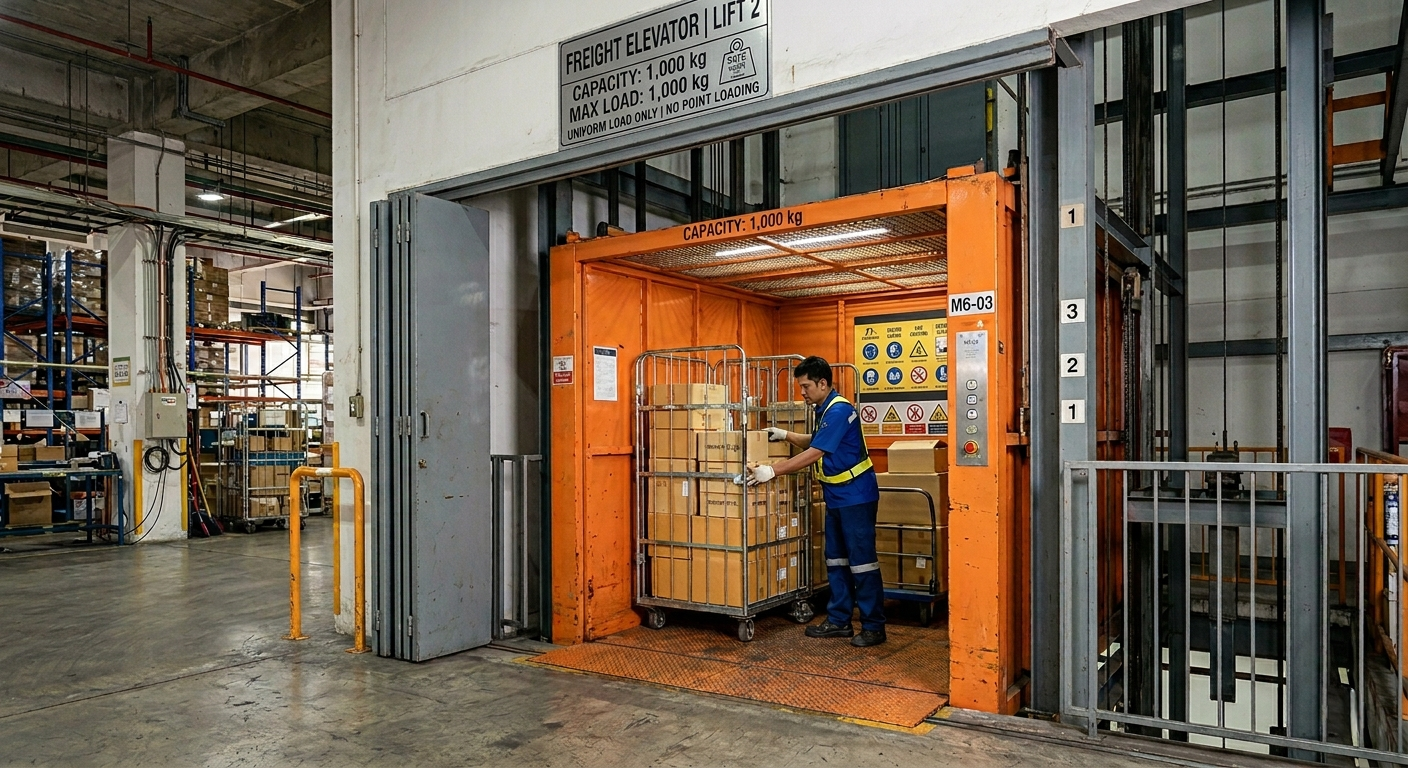 ลิฟท์บรรทุกสินค้า